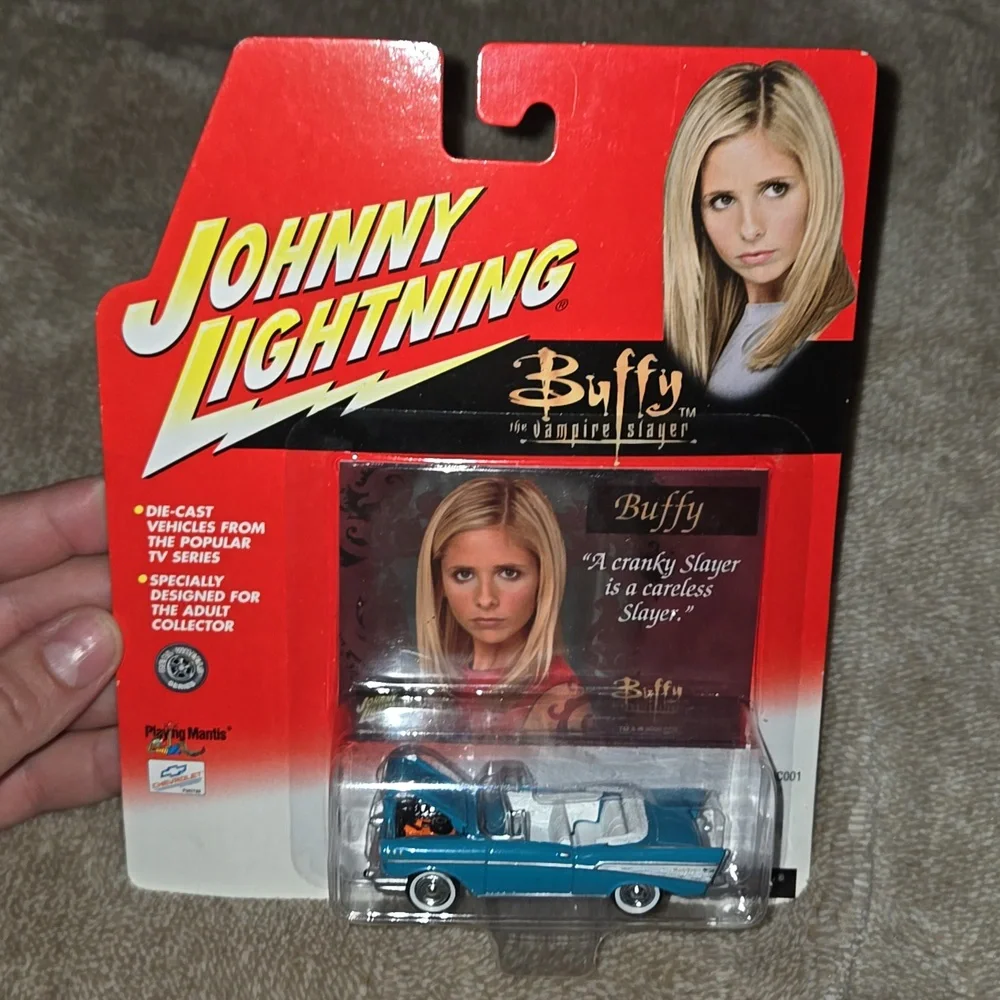 Vintage 2000s Johnny Lightning Buffy Die-Cast Cars Willow And Buffy